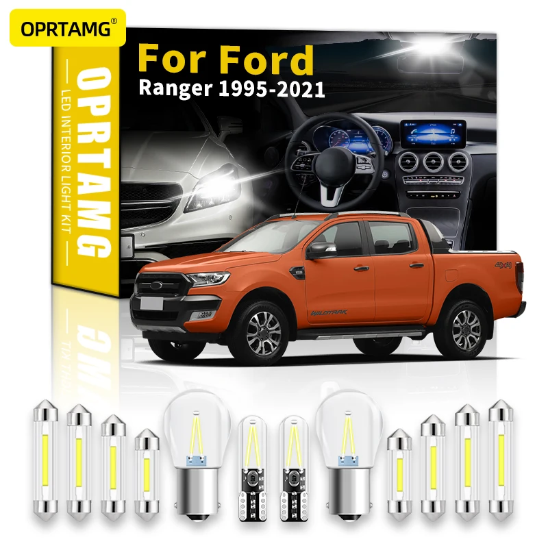 

Автомобильная светодиодная лампа OPRTAMG Canbus для Ford Ranger 1997 1998-2022, светодиодный льные светодиодные светильник пы для внутреннего освещения бага...