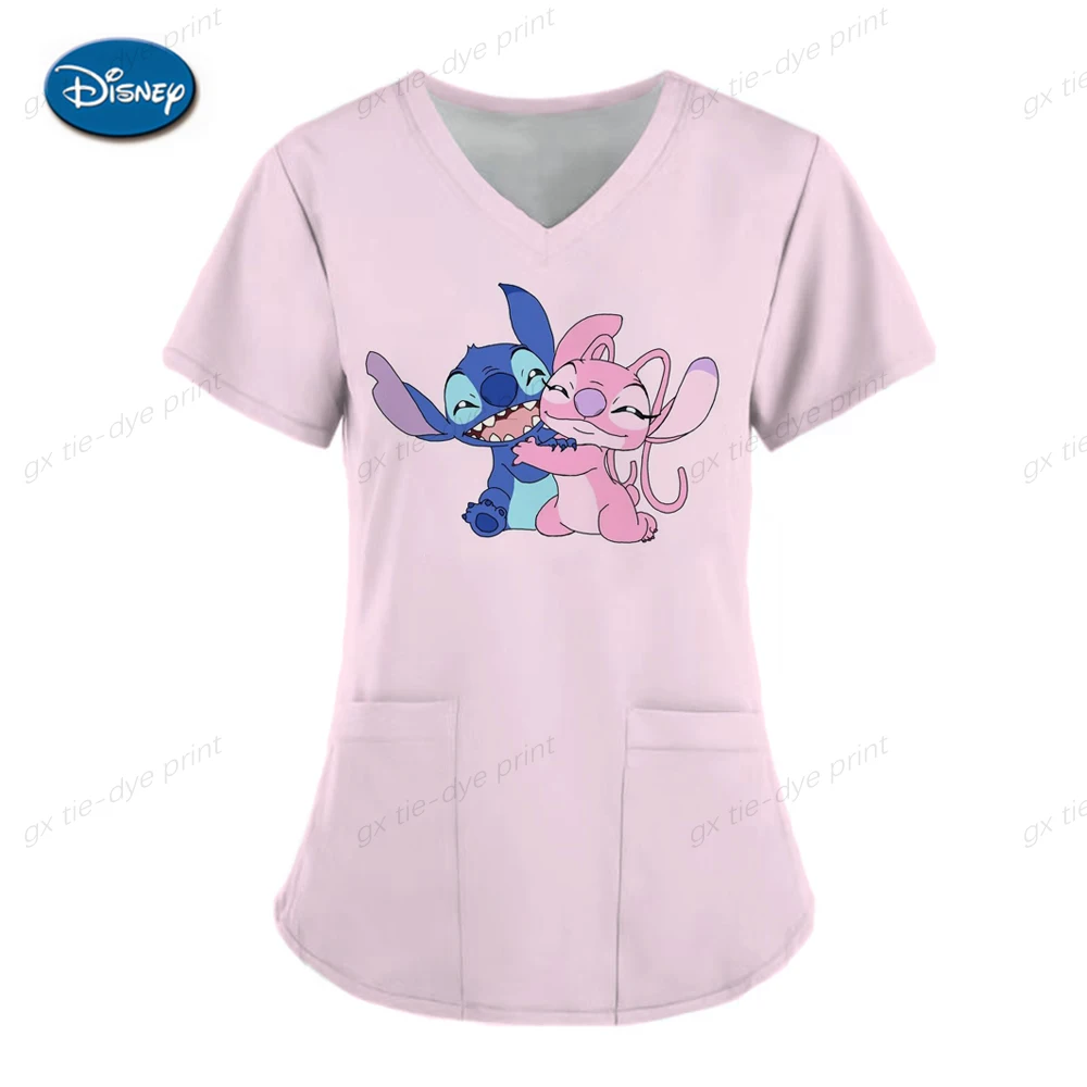 Униформа медсестры для больницы женская модель повседневные фонарики с коротким