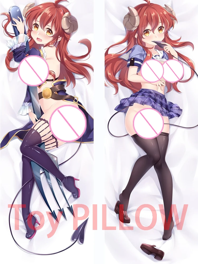 

Dakimakura anime The Demon Girl Next Door Double-sided Print Life-size body pillows cover Halloween Christmas Decoration gift