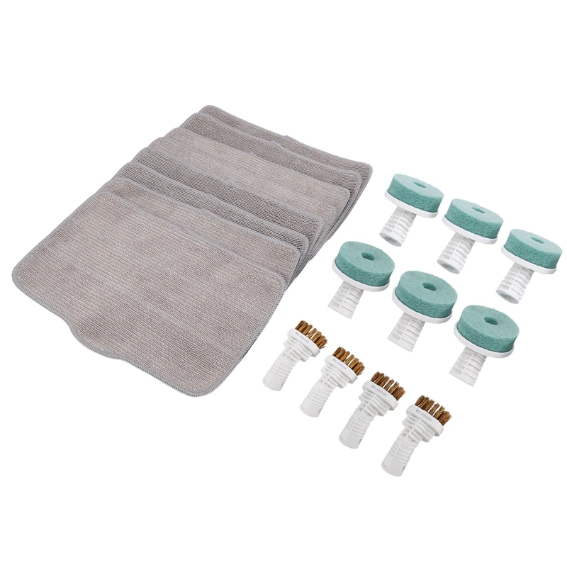 

Fit For Deerma Steam Mop Cleaner ZQ610 ZQ600 Steam Mopping Wiperbrush Head Attachment Mold Dust Removal Heads Parts