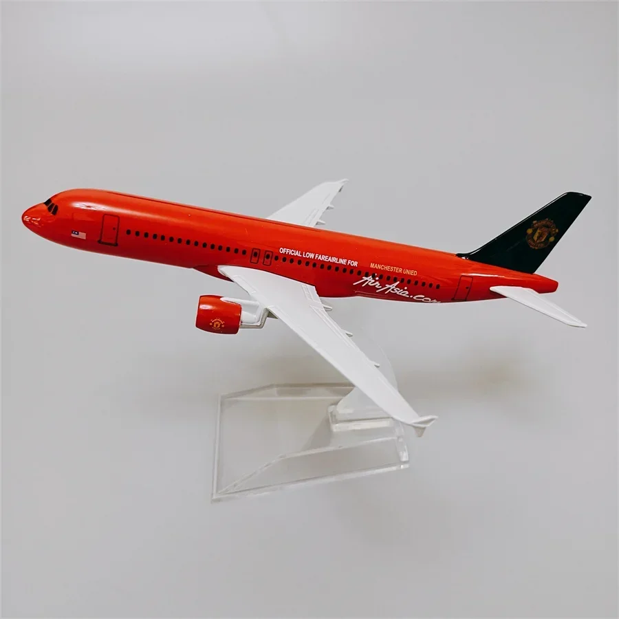 

16 см металлический сплав красный воздух Азия Аэробус 320 A320 авиакомпании модель самолета масштаб 1:400 литая модель самолета детские подарки