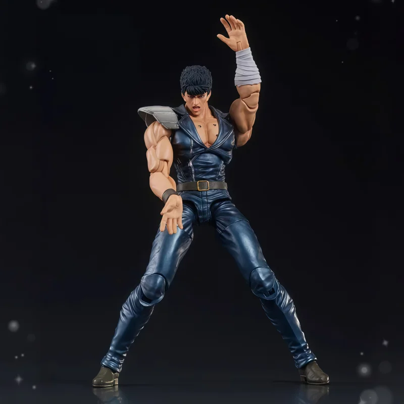 Фото 【Предзаказ】Оригинальная подвижная фигурка Digaction Fist Of The North Star Kenshiro из ПВХ, модель-игрушка, настольное украшение, коллекционный предмет, подарок для мальчика №3