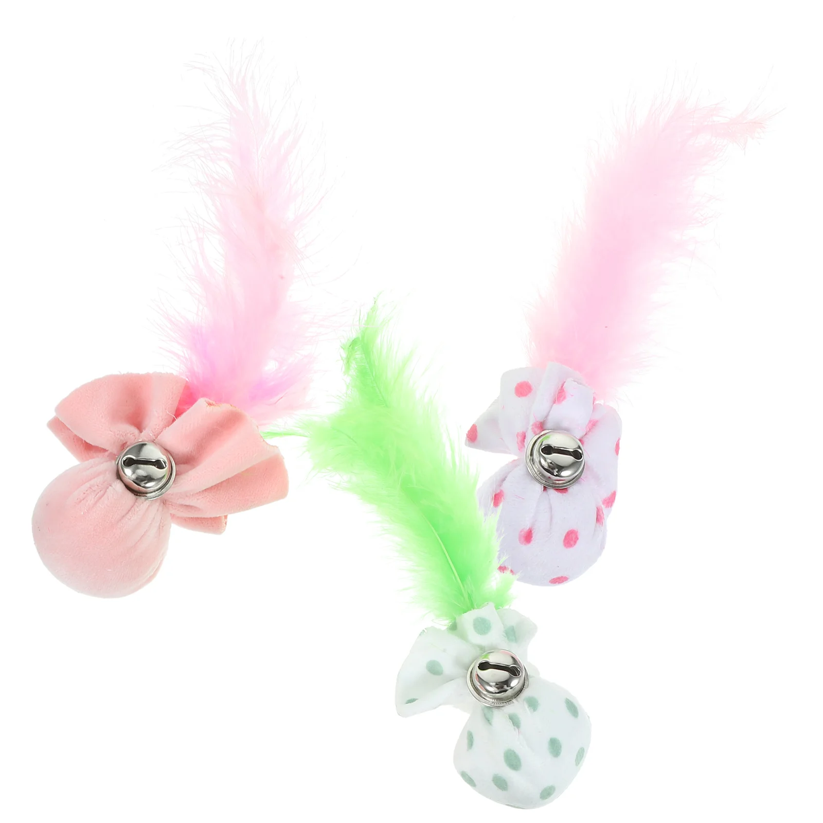 

3 Pcs Cat Toy Indoor Interactive Toys Ferret Lovely Cats Chewing Kitten Pet Cartoon Shaped Funny