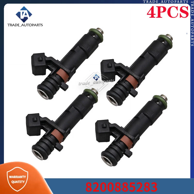 

8200885283 H8200552714 For Renault Twingo 2 1.2 8v Fuel Injectors 4Pcs