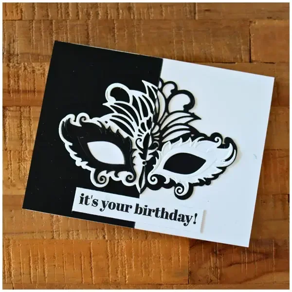 Альбом карты DIY PaperPeacocks смелая маска павлина перо металлические штампы