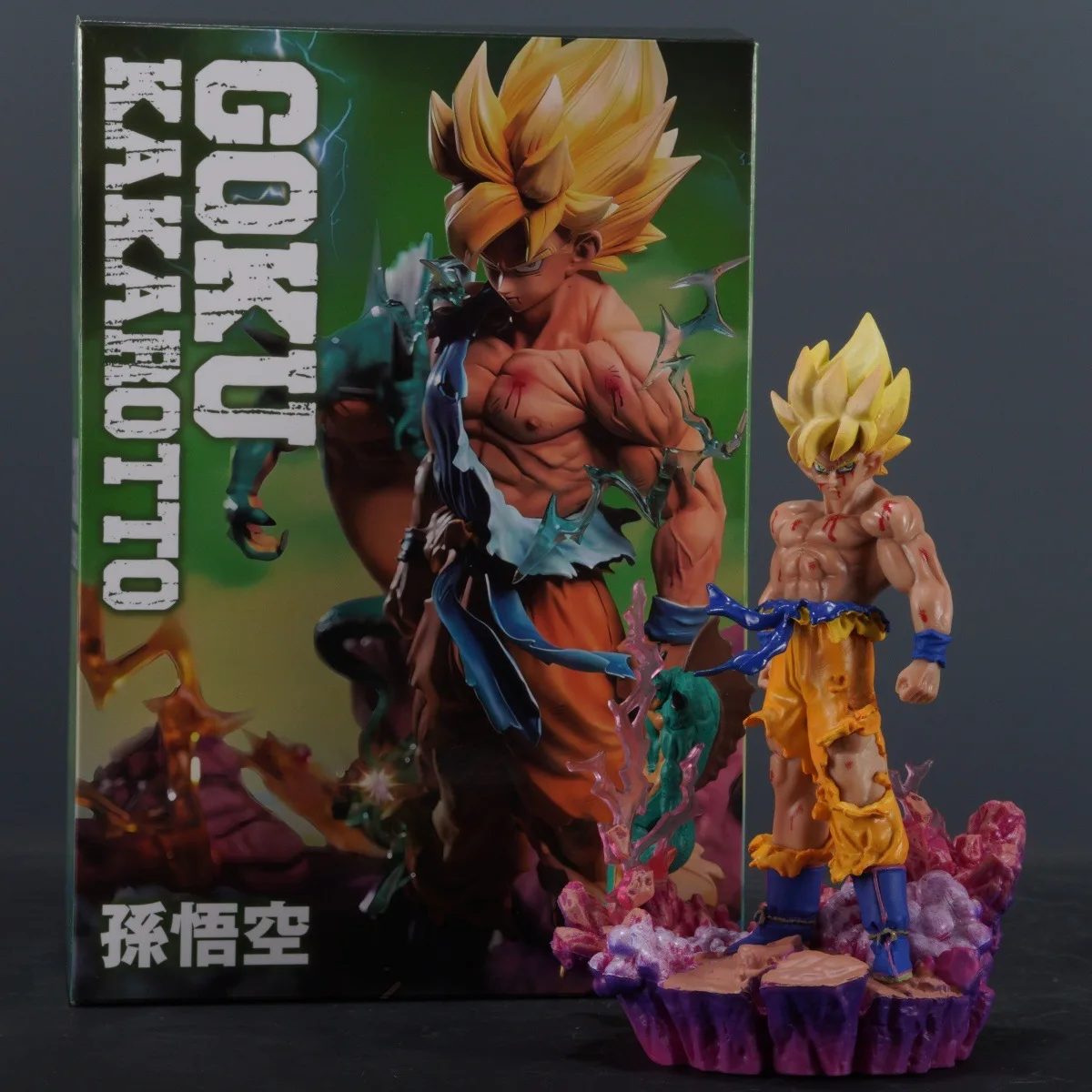 Фигурки Dragon Ball First Super Battle Damage Goku Bandai