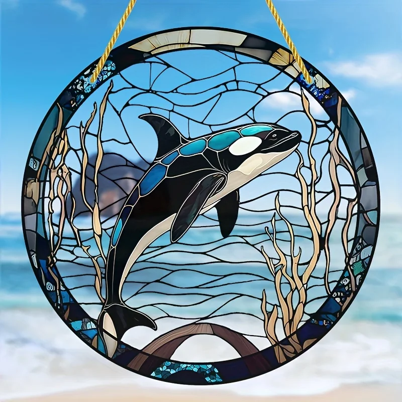 

Акриловое украшение Orca Whale