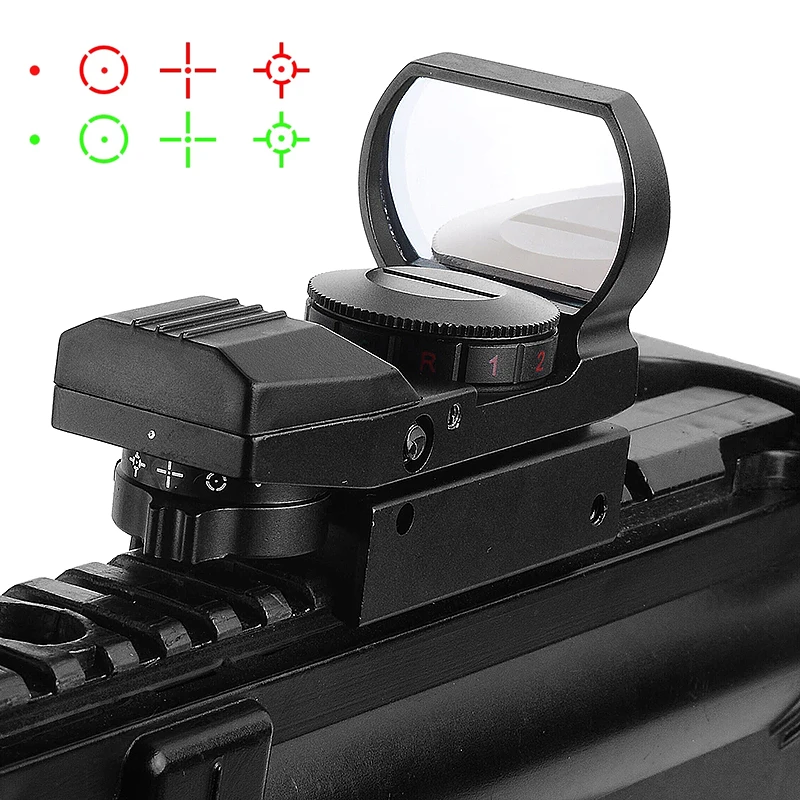 

Red Dot Scope 11mm / 20mm Dovetail Riflescope Reflex Optics Sight For Hunting Rifle Gun Airsoft Tactical Sniper