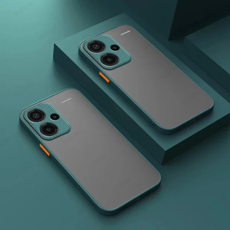 Фото Новый противоударный бронированный чехол для Xiaomi Redmi Note 13 Pro 5G 4G note 14 Pro Plus note14, мягкий бампер из ТПУ, прозрачный жесткий чехол из ПК, каске №5