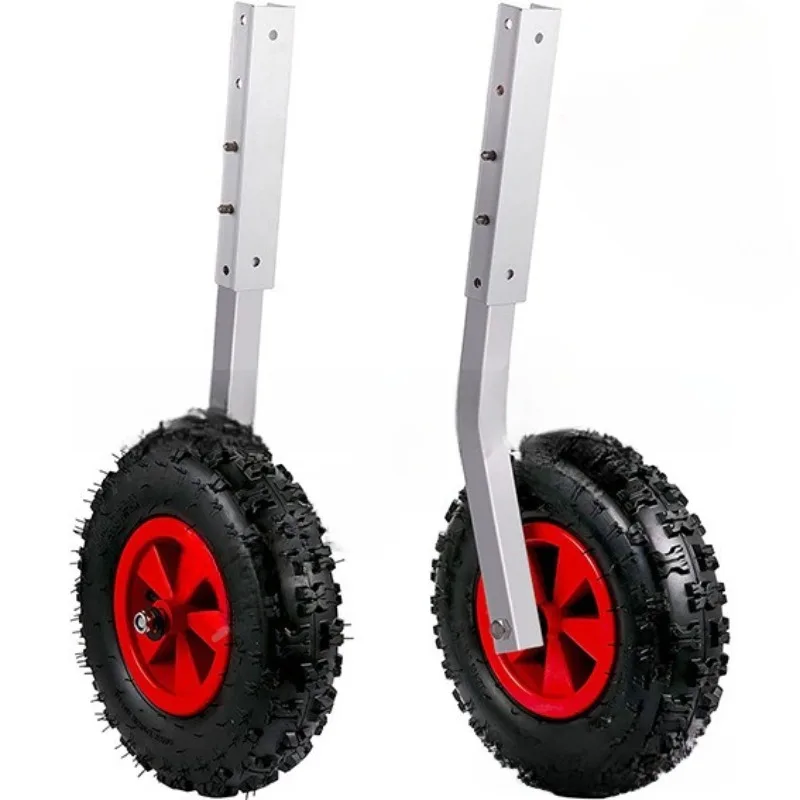 2 шт. колесо для запуска надувной лодки вес 100 кг грузоподъемность алюминиевая