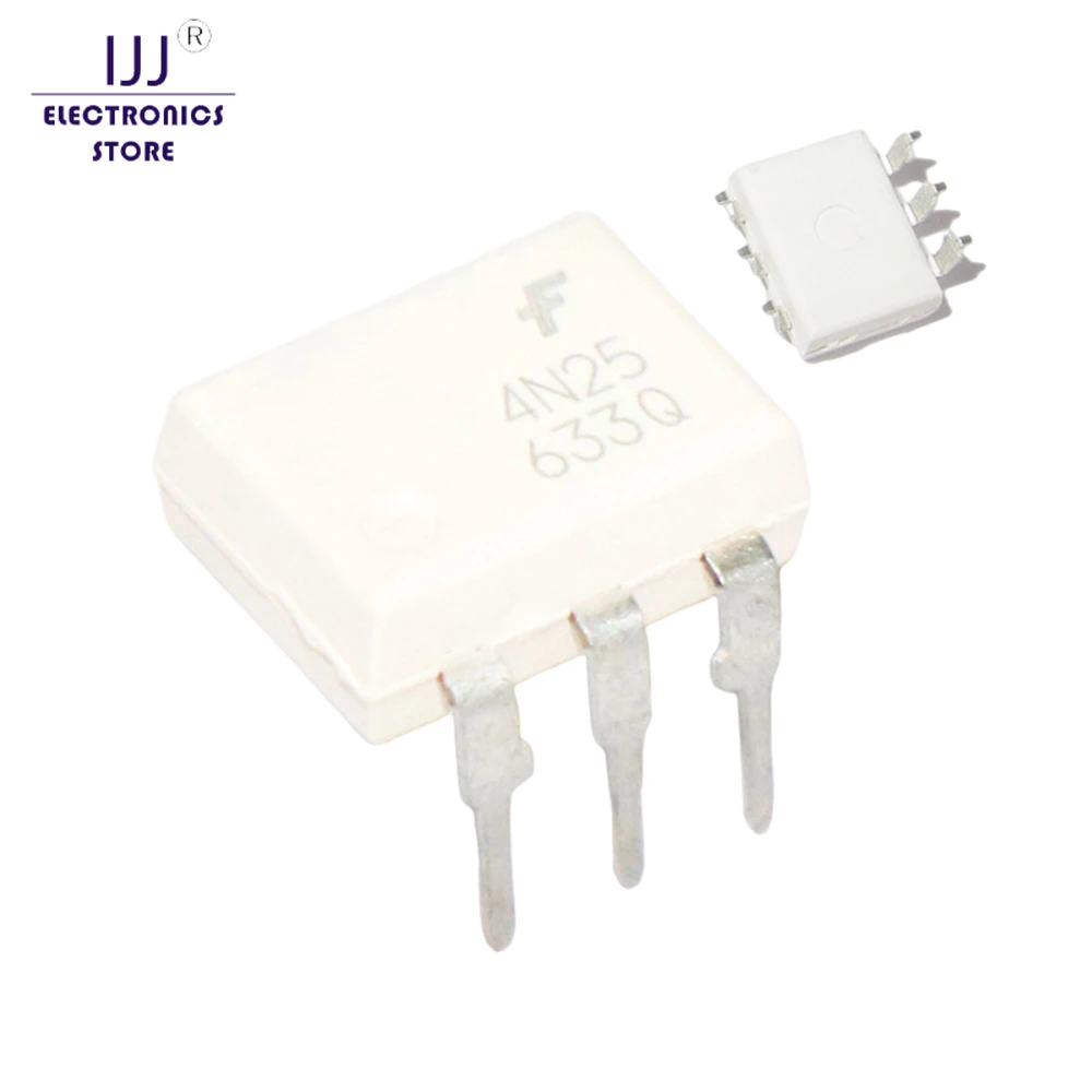 

100PCS 4N25 DIP6 DIP DIP-6 photoelectric coupler new and original