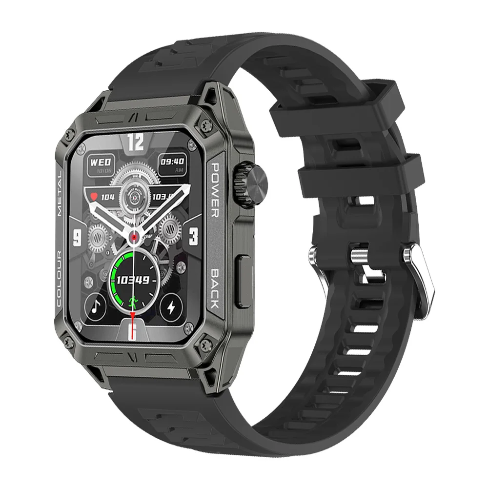 

New Bluetooth Call Smart Watch Men GPS Tracker IP67 waterproof Outdoor Sport Smartwatch 1.91 Inch Large Screen 380mAh Battery