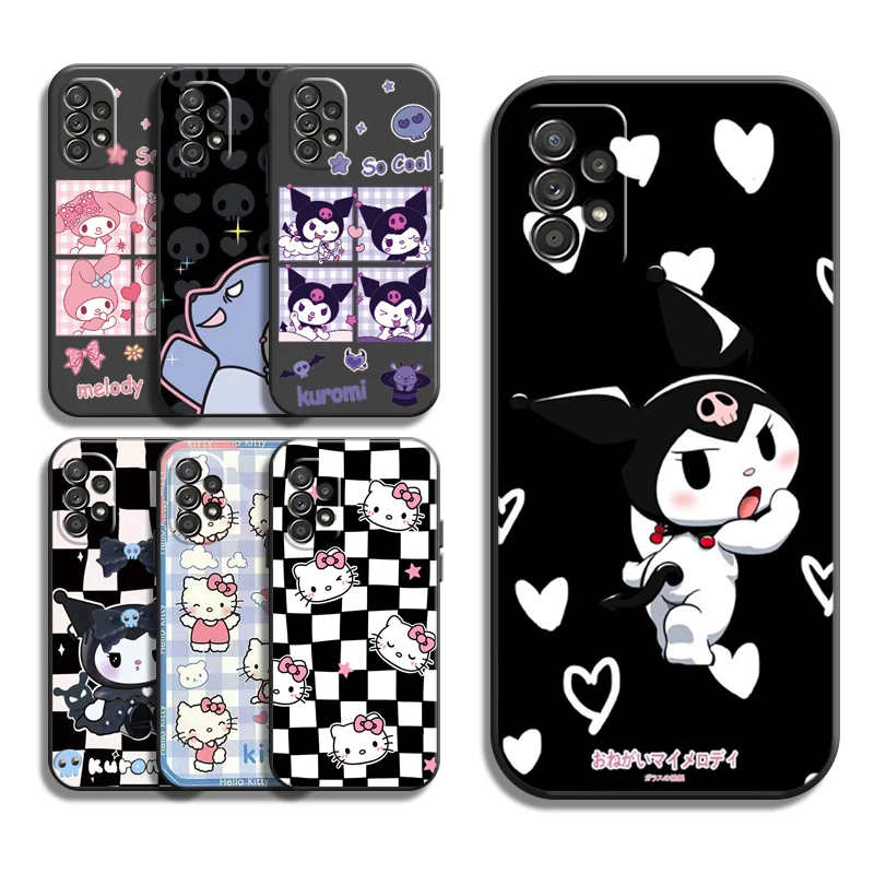 

TAKARA TOMY Hello Kitty Phone Cases For Samsung Galaxy A21S A31 A72 A52 A71 A51 5G A42 5G A20 A21 A22 4G A22 5G A20 A32 5G A11