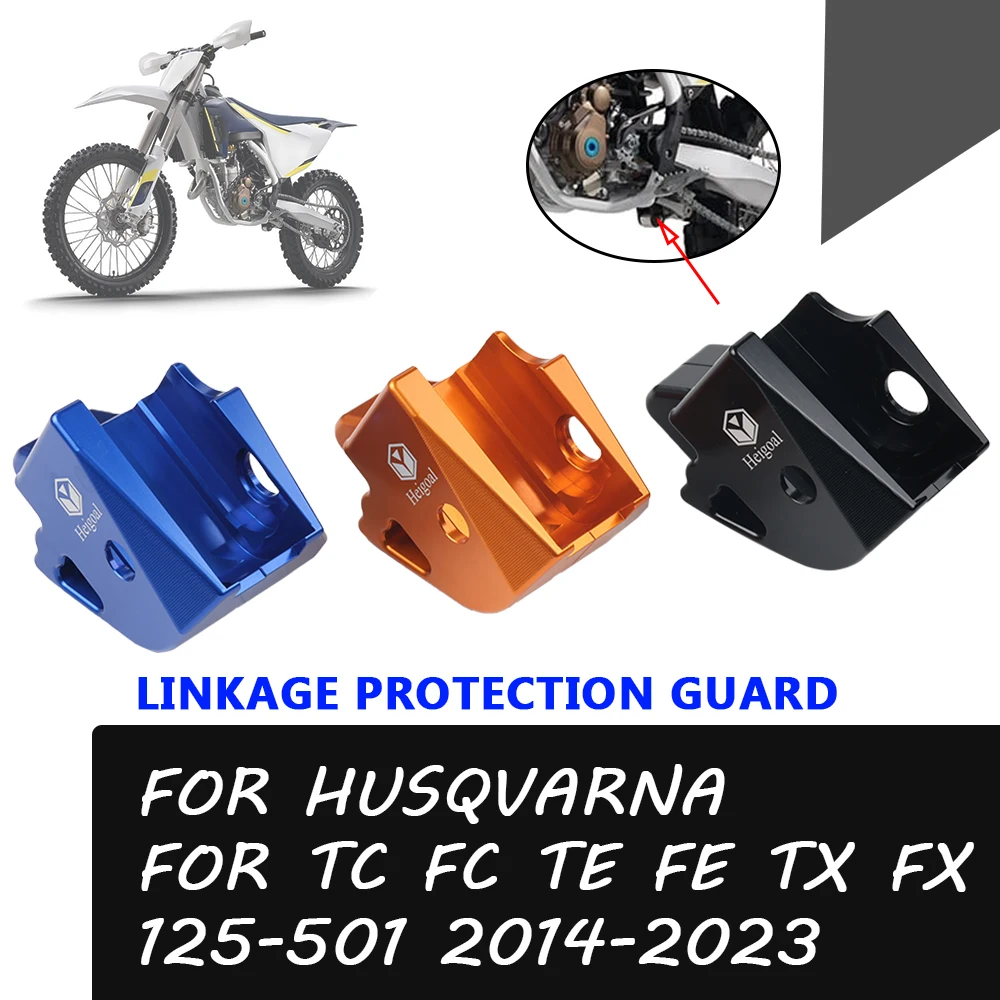 

Motorcycle Rear Suspension Shock Absorber Linkage Guard Cover For Husqvarna FE TE TC FC TX FX 125 200 250 300 350 400 450 501