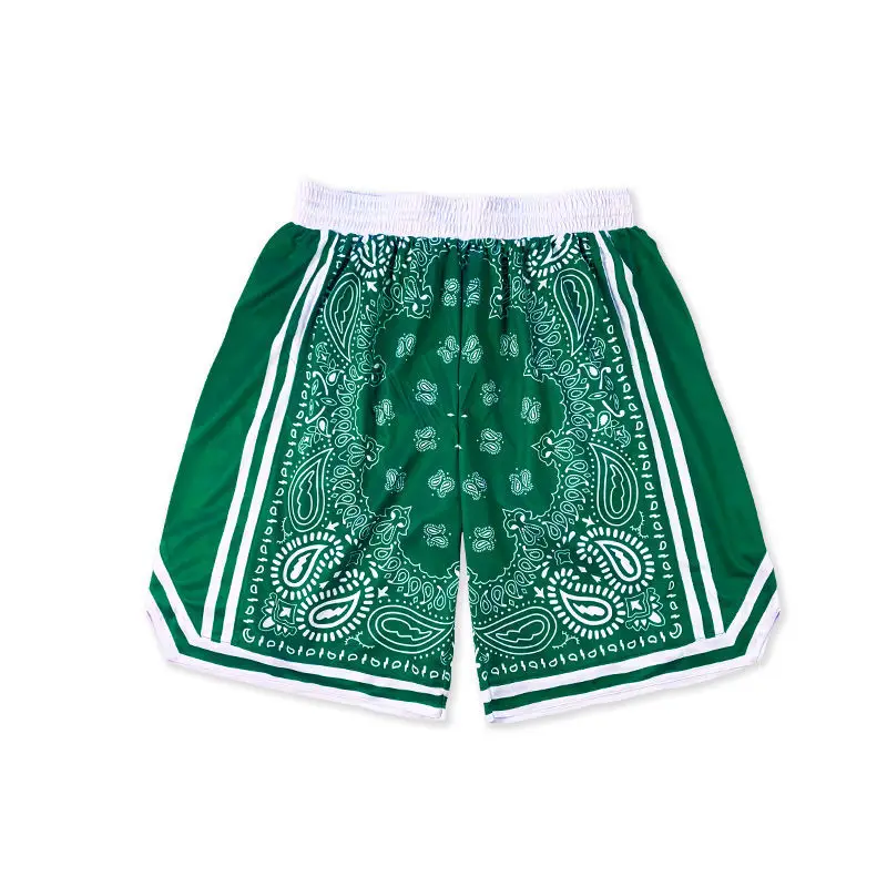 

Style Basketball Training Retro Shorts Men's Street Ball Running Pants Quick-Drying Hip Hop