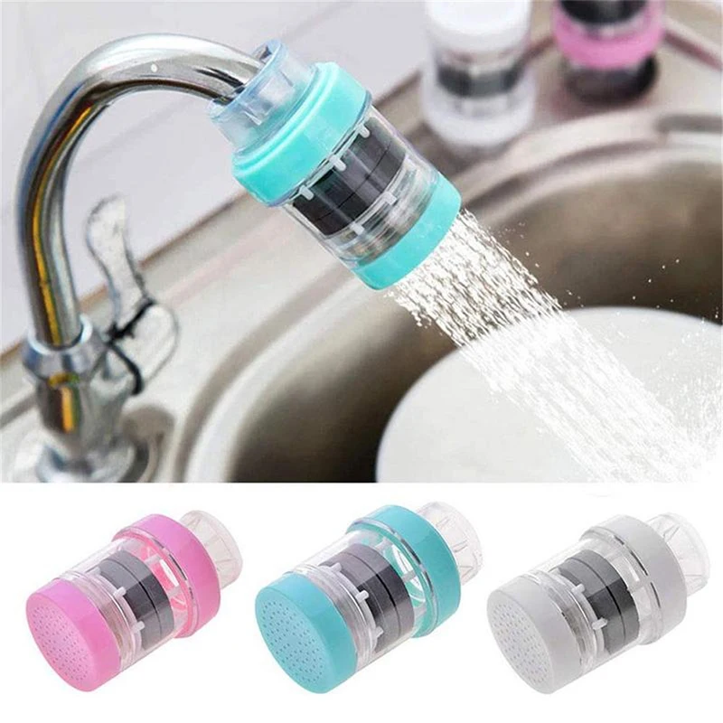

Faucet Water Purifier Kitchen Water Filter Household Mini Tap Water Filter Kitchen Replaceable Accessories Heavy Metal Thinner