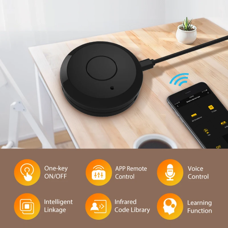 

Wi-Fi ИК-датчик температуры и влажности с дистанционным управлением