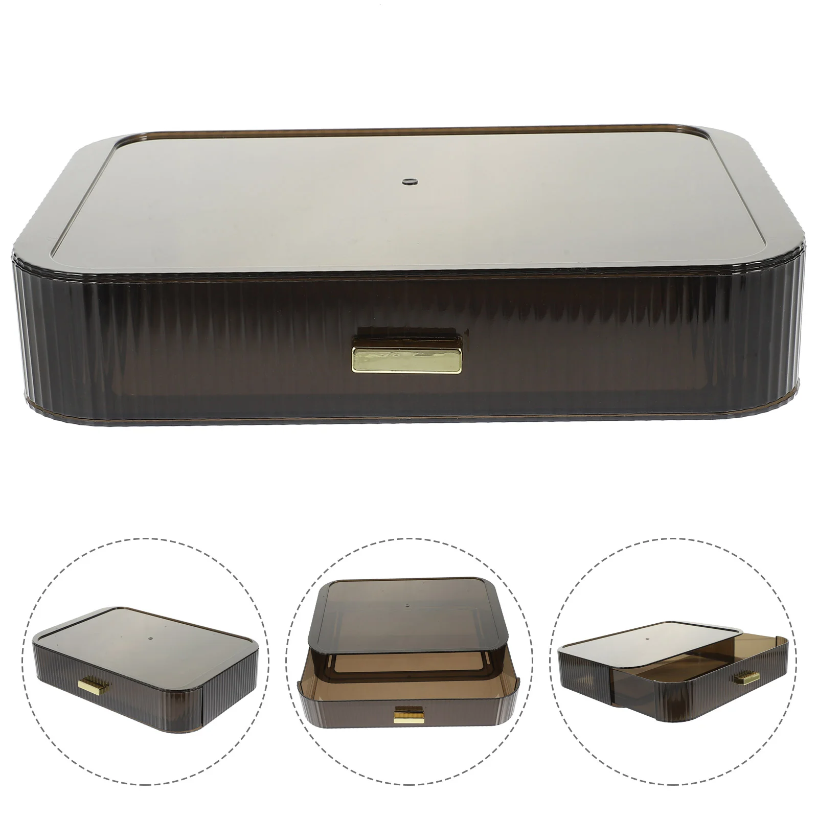 

Storage Organizer Stackable Box Office Paper Case Display Earring Necklacesorter Tabletop Desktop Desk File Drawer Stacking