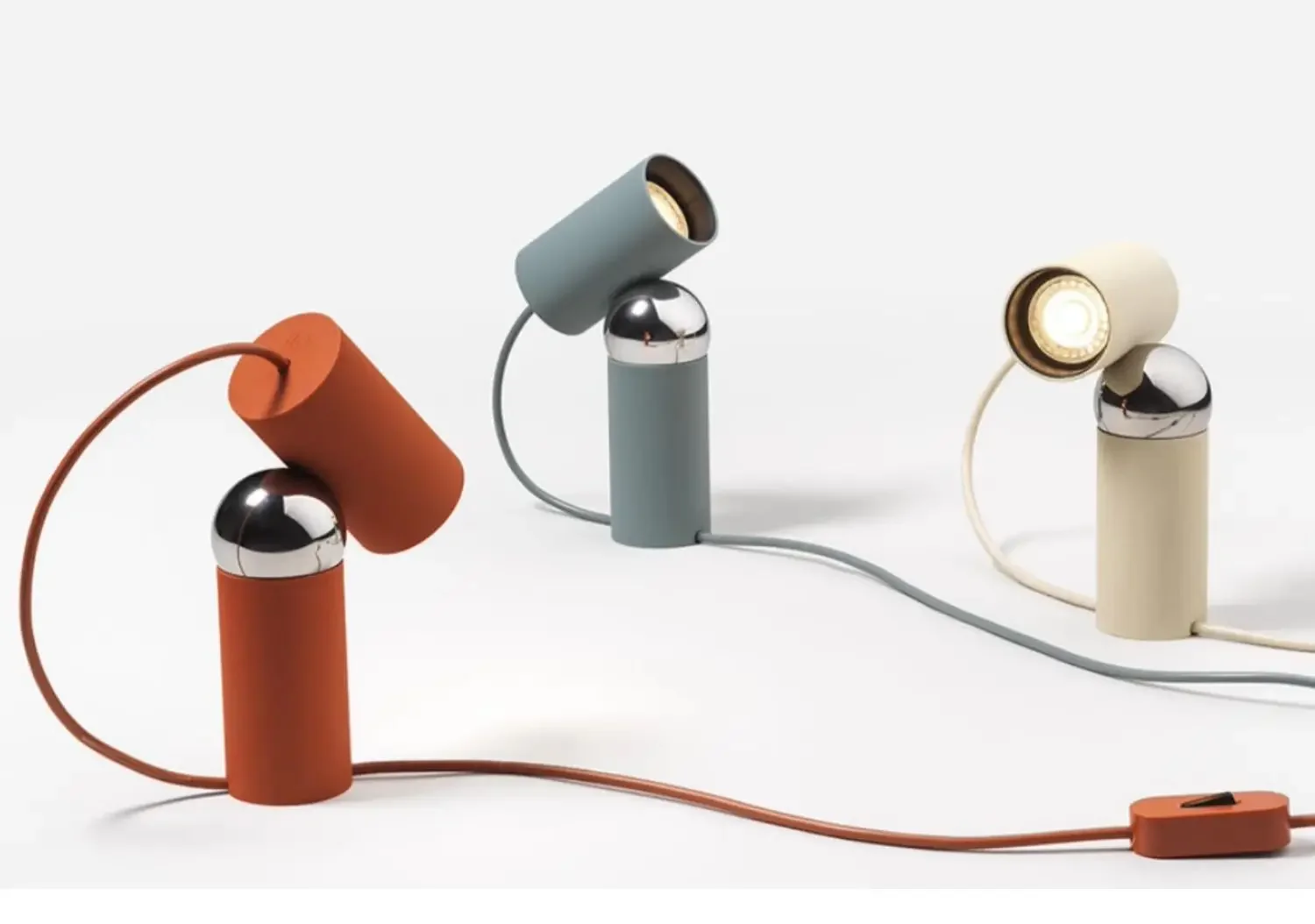 Серия регулируемая настольная лампа с магнитным подключением прикроватная