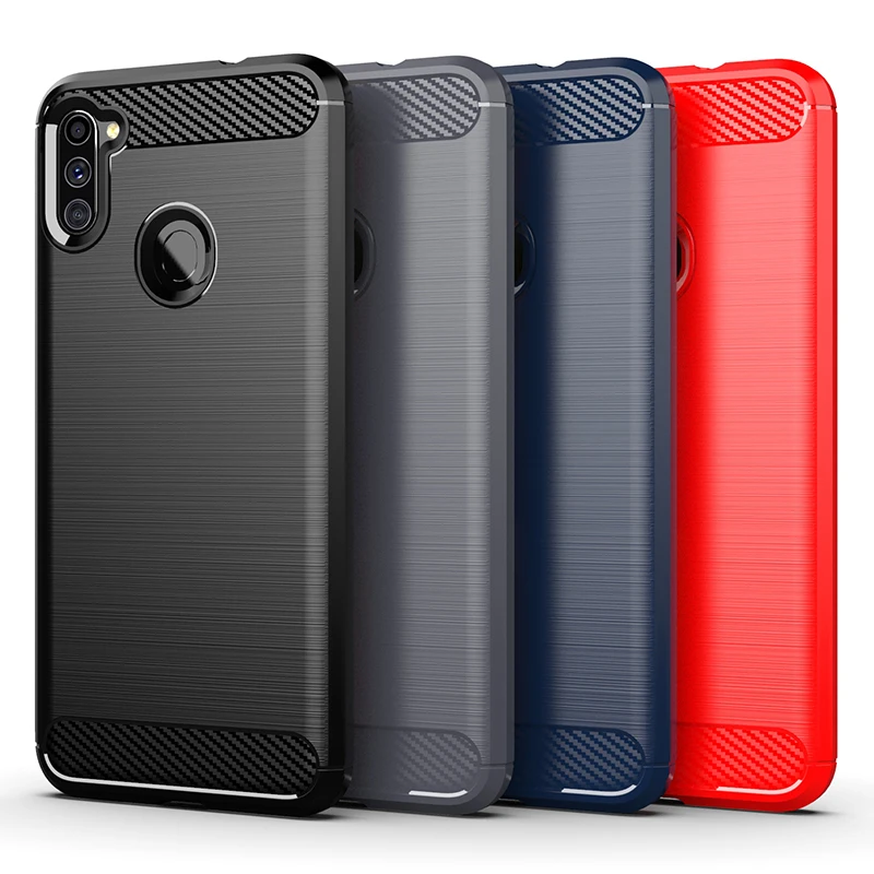 Для Samsung Galaxy M11 Чехол Резиновый бампер Силиконовый чехол из