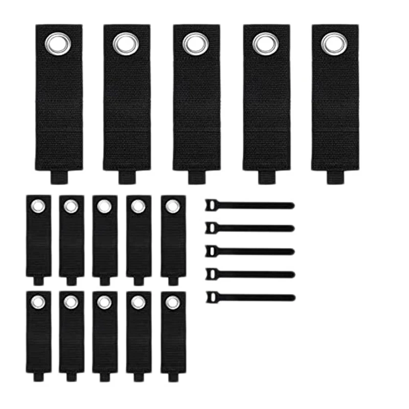 

20 Pcs Extension Cord Holder Organizer, Heavy Duty Hook And Loop Storage Straps Garden Tool Organizer For Cords, Hoses