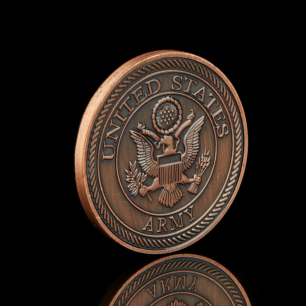 Армия США а-64 Токен Новинка американская военная вызов медная коллекция монет