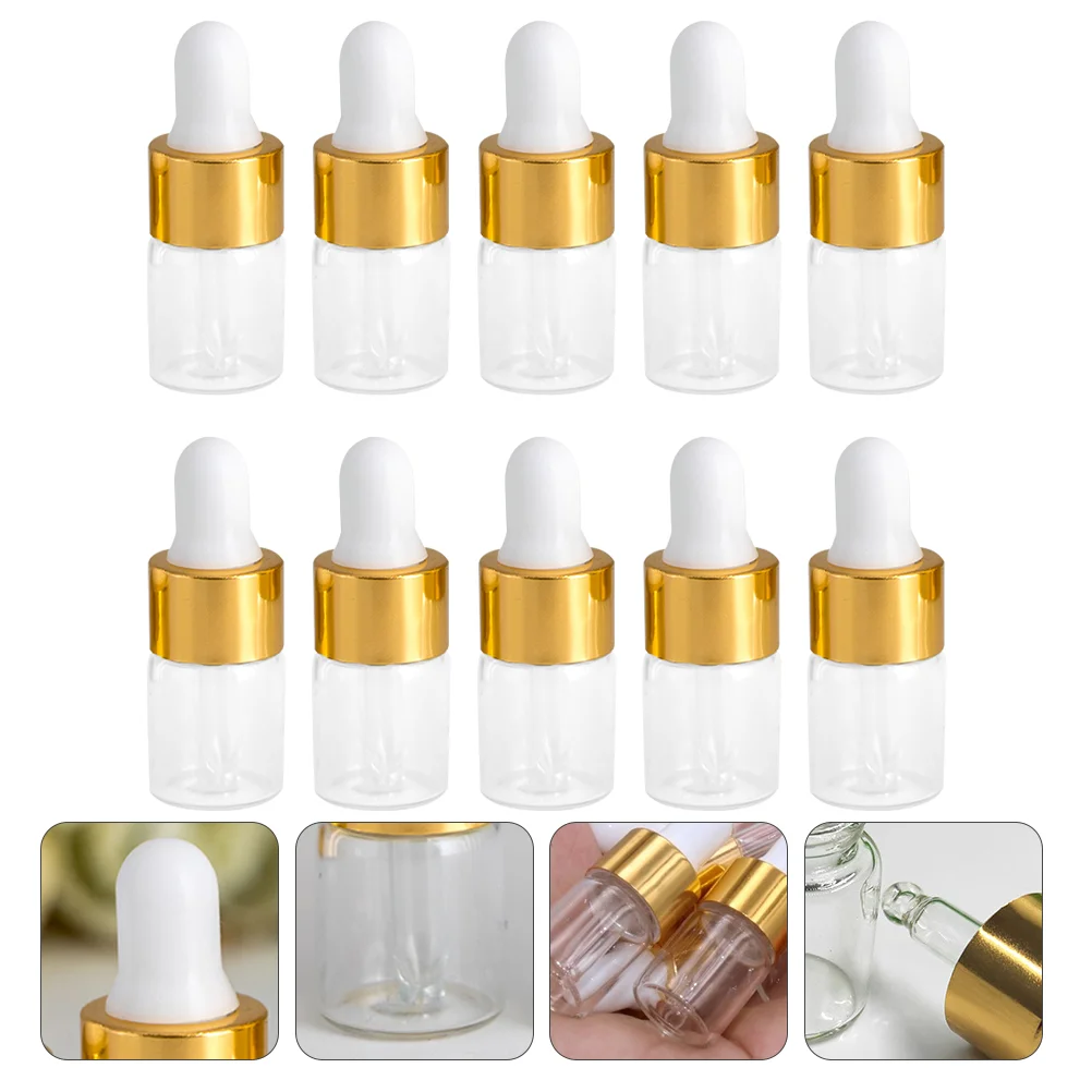 

50pcs Essential Oil Dropper Sub Bottles Essential Oil Bottles Dropper Bottles