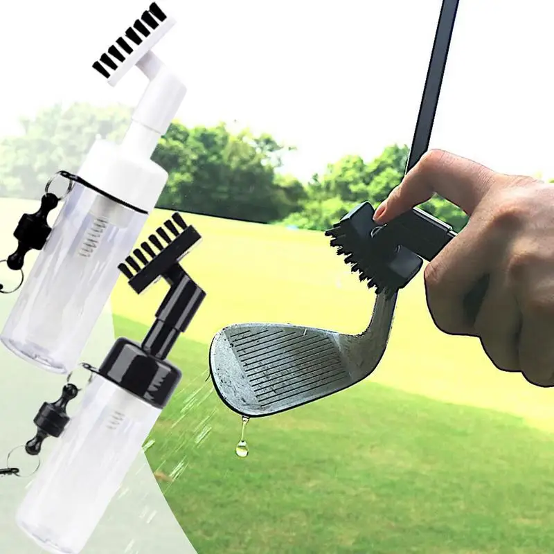 Портативная щетка для чистки головки клюшки гольфа