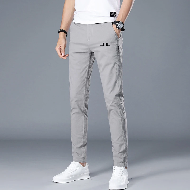 2023 New Spring Summer Autumn Men's Golf Pants High-quality Elastic Fashion Casual Breathable Trousers Men's Golf Clothing