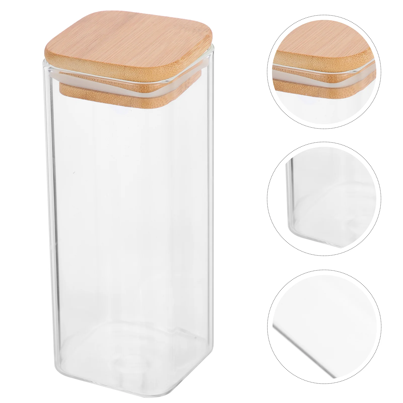 

Jar Storage Jarscontainer Airtight Grain Teacoffee Lid Canisters Kitchen Flour Lids Rice Canister Dry Containers Clear Sealed