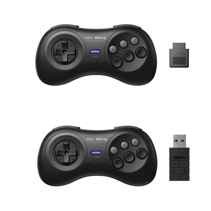 

8BitDo M30 2.4G Wireless Gamepad for Sega Genesis/Gega Genesis Mini and Mega Drive/Mini - Sega Genesis Wireless Game Controller