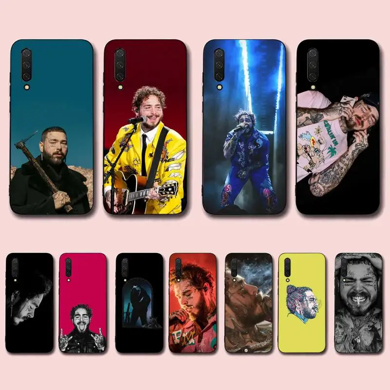 

Post Malone Phone Case for Xiaomi mi 5 6 8 9 10 lite pro SE Mix 2s 3 F1 Max2 3