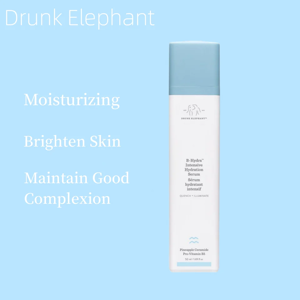 

Drunk Elephant B-Hydra Intensive Hydration Serum Facial Oil Control Moisturizing Brightens Tone Repairing the Skin Barrier 50ml