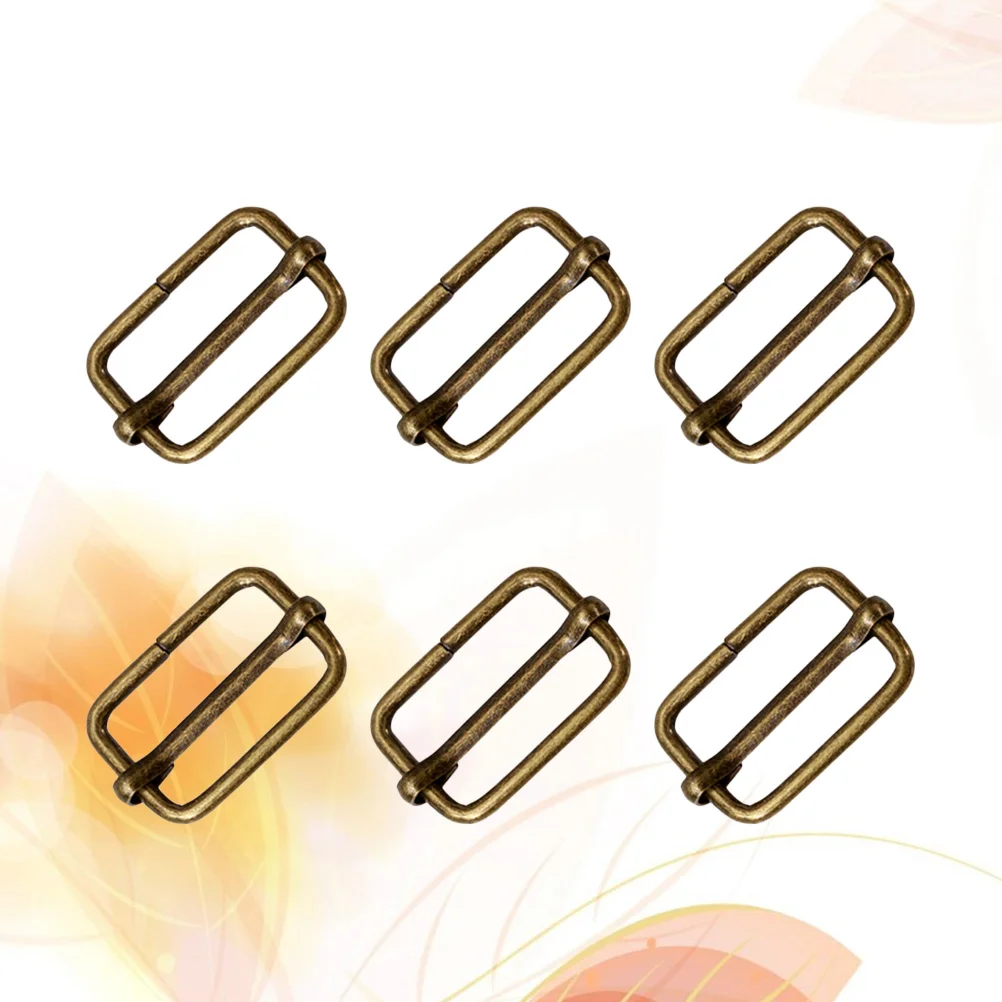 

Buckles Strap Buckle Metal Slide Roller Belt Webbing Slider Adjuster Pin Glide Slides Adjustable Fasteners Buttons Tri Sliders