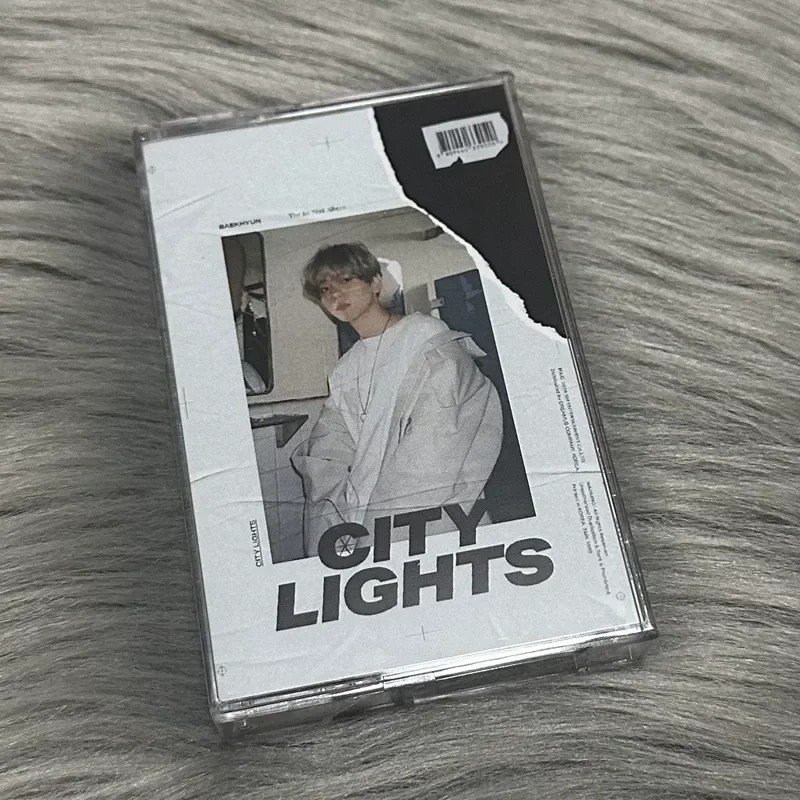 Фото Корейская атрибутика EXO: Side Boxian Solo BaekHyun City Lights, новая, нераспечатанная, бесплатная доставка №1