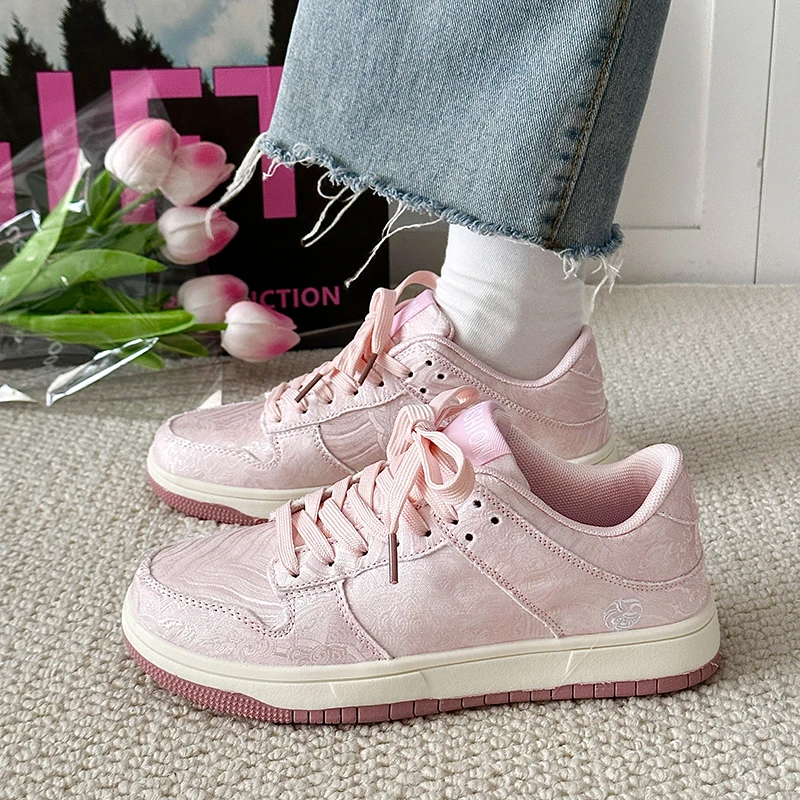 Кроссовки унисекс для скейтборда Уличная обувь на платформе дышащие стильные