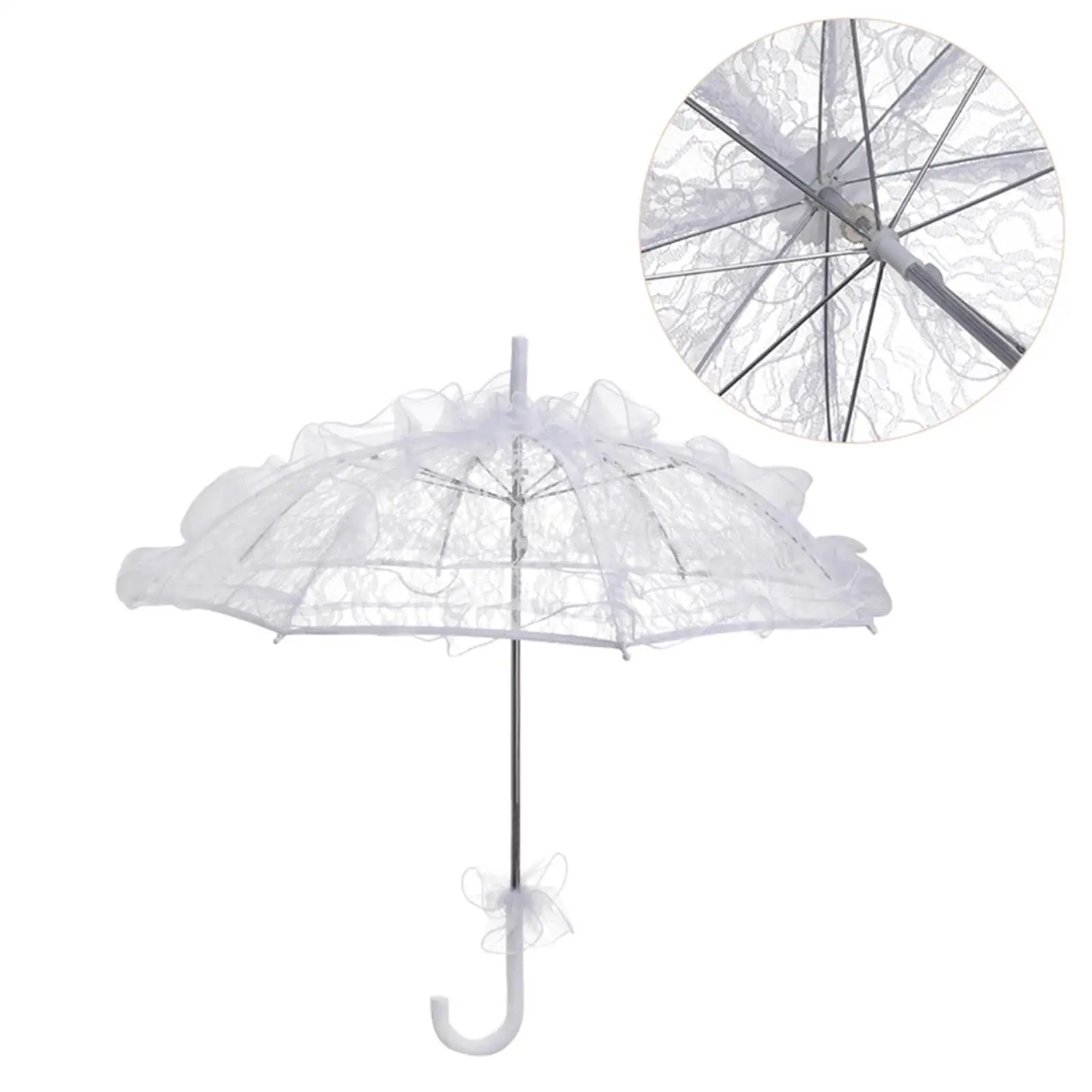 

Кружевной зонтик, аксессуары для зонта, свадебный реквизит, цветочная фотография, вечеринка