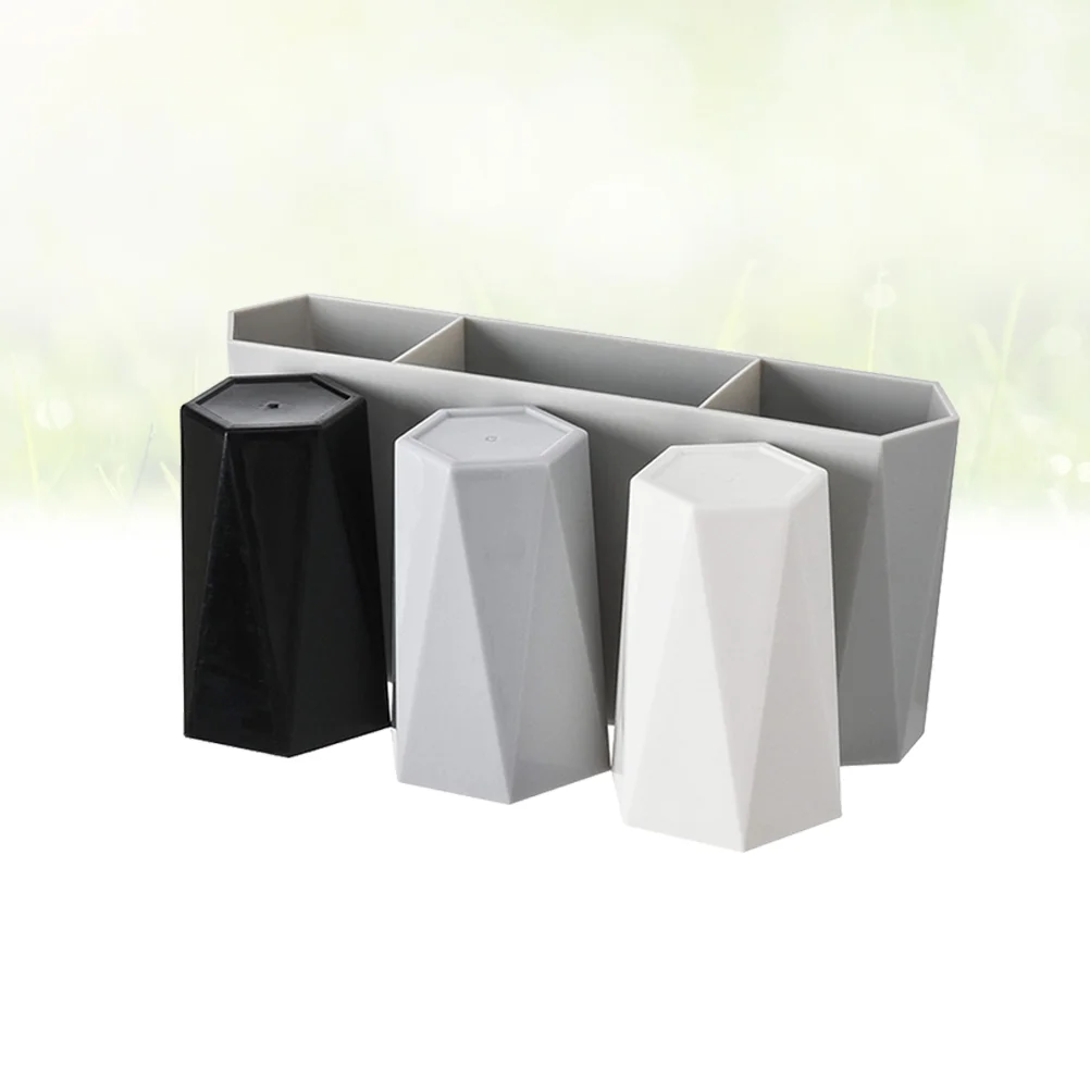 

Holder Wall Organizer Cup Toothpaste Rack Gargle Mount Bathroom Storage Accessories Shelf Electric Tumbler Shower Cups Mug Set