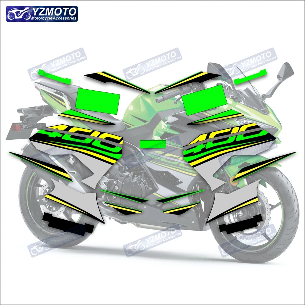 

Наклейки на лобовое стекло для Kawasaki NINJA400 Ninja 400 EX400