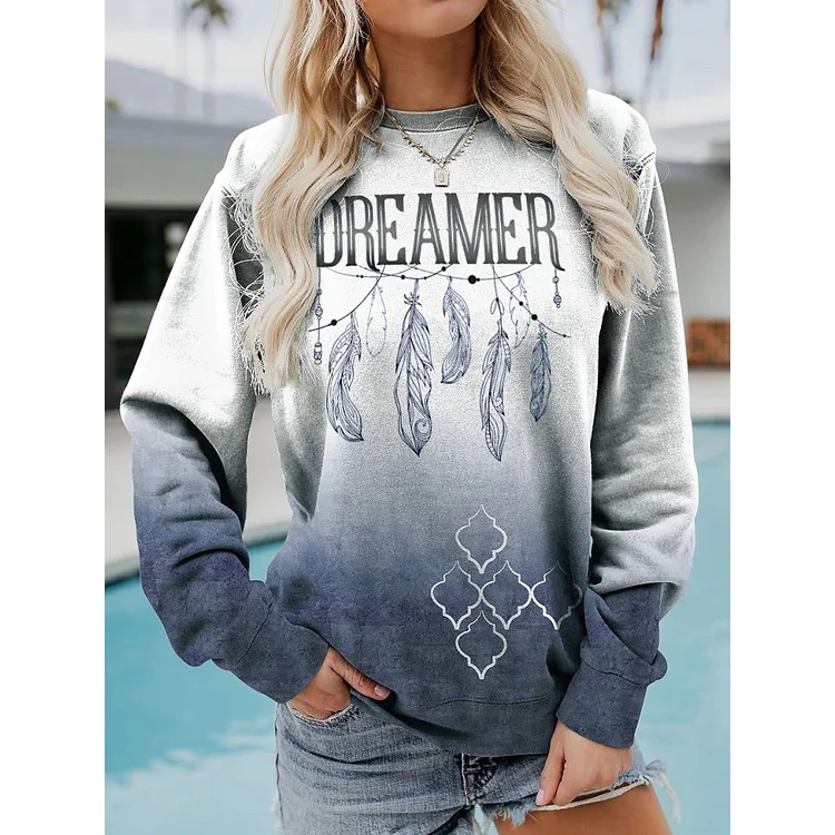 

2022 [New In] Women Casual T Shirt 3D Print Floral Pattern O-Neck Street Theme Abstract Painting Tee