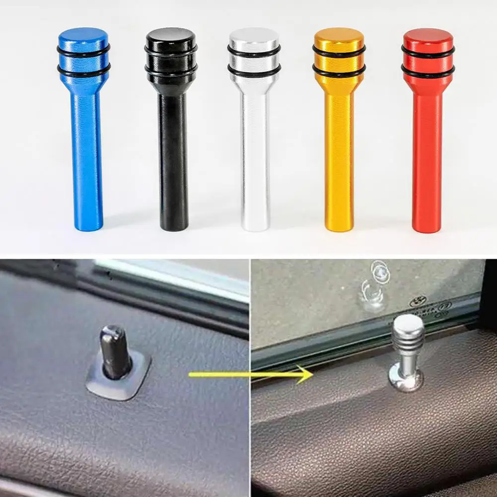 

Car Door Lock Pin Universal Decorative Lightweight Car Interior Security Door Lock Knob for Modification