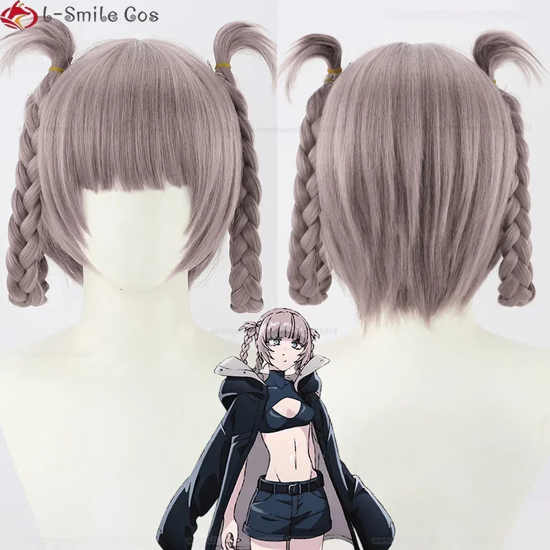 Аниме Call of The Night Косплей Нанакуса Назуна Костюм Парик Черный Плащ Куртка Кожаный