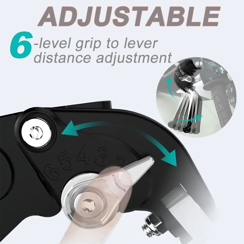 Регулируемые складные выдвижные рычаги тормозной муфты для BMW S1000R 2R10/K47 2013 2014 2016