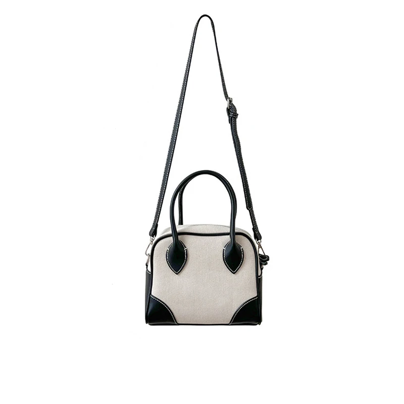 

Luxury Brand Zipper Women Handbags 2023 Ladies Flap Bag Canvas Cotton PU Leather Women Designer Youth Shoulder Crossbody Bags