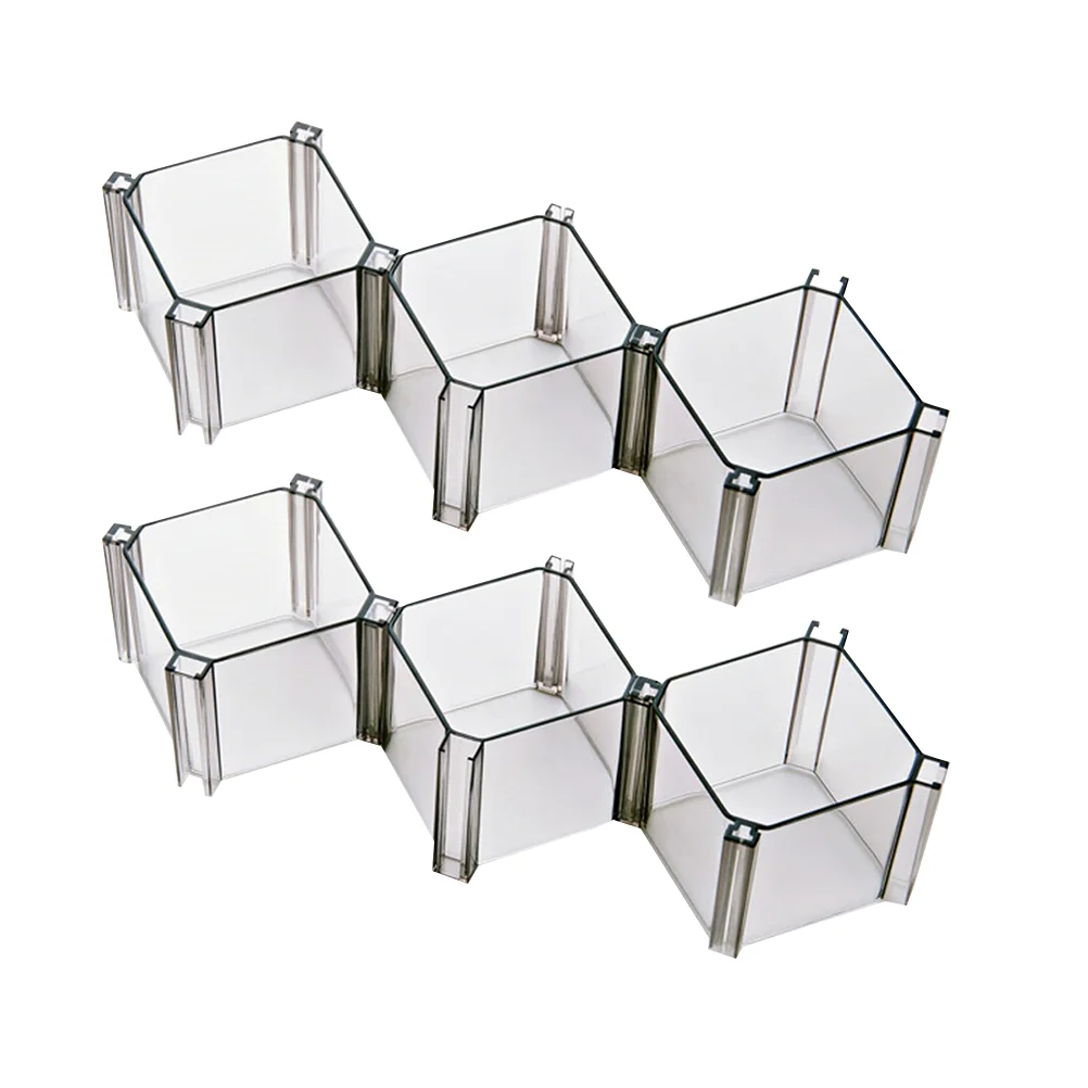 

6pcs Travel Container Undergarments Organizer Drawer Dividers for Drawer Desk Storage Holder