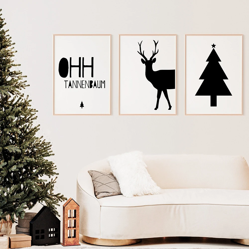 Картина на холсте &quotСчастливого Рождества&quot