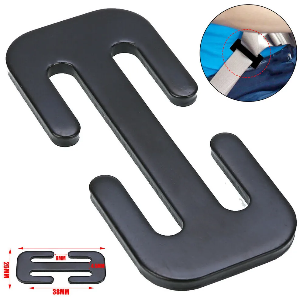 

1pc Universal Car Safety Children Seat Belt Buckle Adjuster Auto Car Locking Clip Belt Strap Clamp Seatbelt Shoulder Accessories