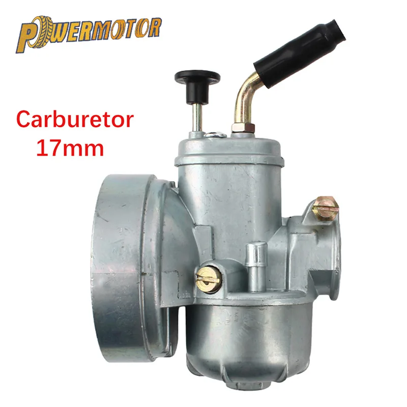 

Motorcycle 17MM Carburetor For PUCH 17 Bing Dax Replacement BIKE Carburetor Moped Bike Fit PUCH 17mm Carb Bing Style