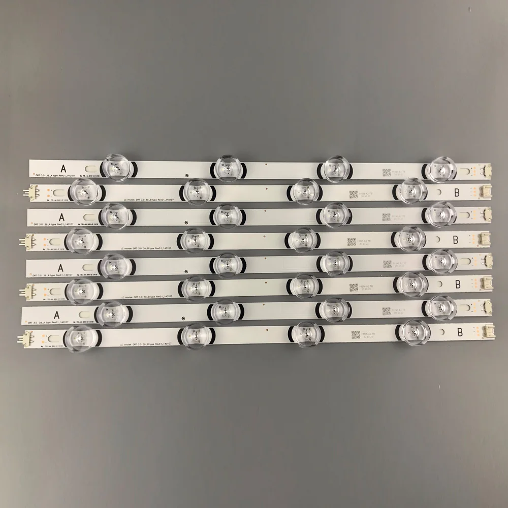 

8pcs x LED Backlight Strip for LG TV 390HVJ01 lnnotek drt 3.0 39" 39LB5610 39LB561V 39LB5800 39LB561F DRT3.0 39LB5700 39LB650V