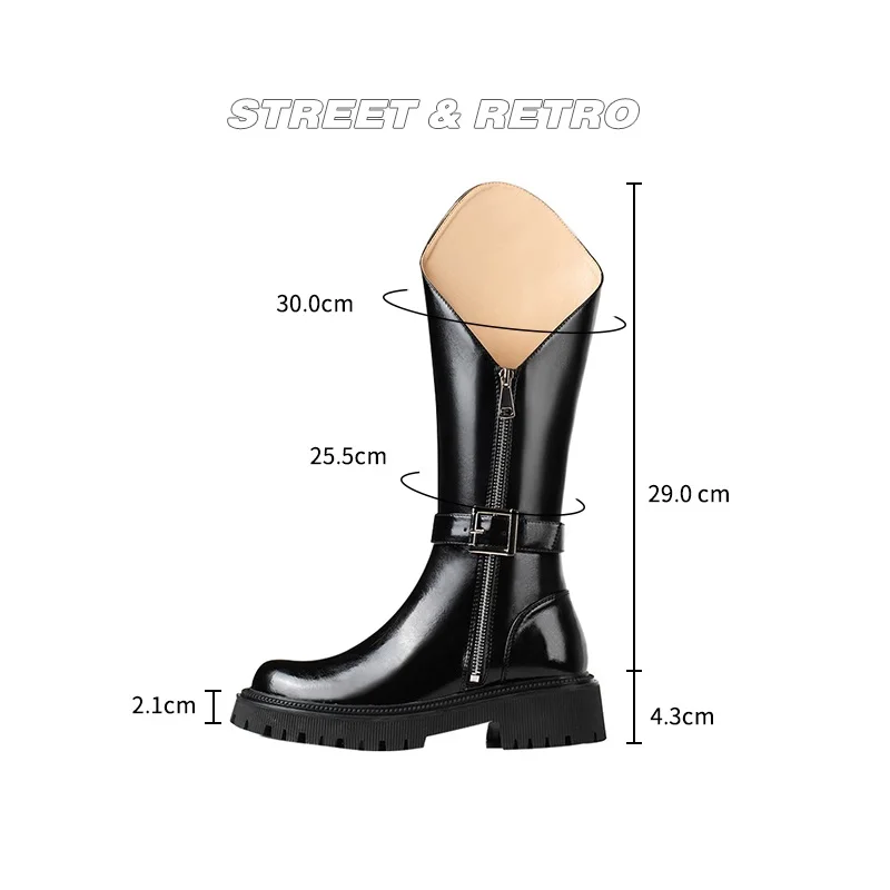 Женские осенние ботинки 2022 модные кроссовки на платформе до колена ковбойские